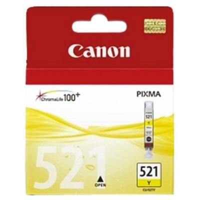 Canon CLI-521Y Yellow Ink Cartridge