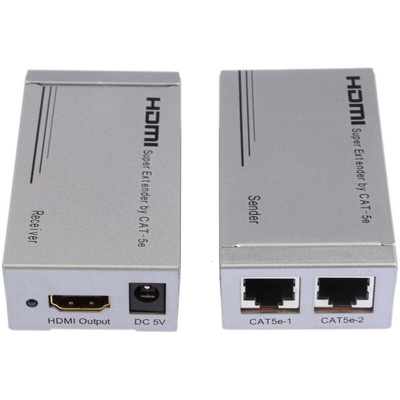NewLink HDMI over CATx Extender Pair 50m, 1920 x 1080 Maximum Resolution