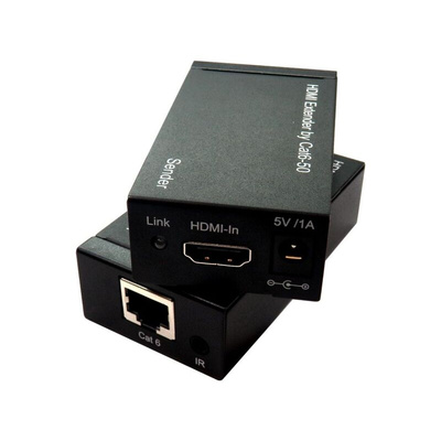 NewLink HDMI over CATx Extender Pair 50m, 1920 x 1080 Maximum Resolution