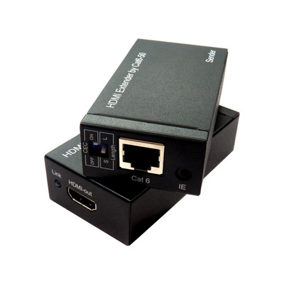 NewLink HDMI over CATx Extender Pair 50m, 1920 x 1080 Maximum Resolution