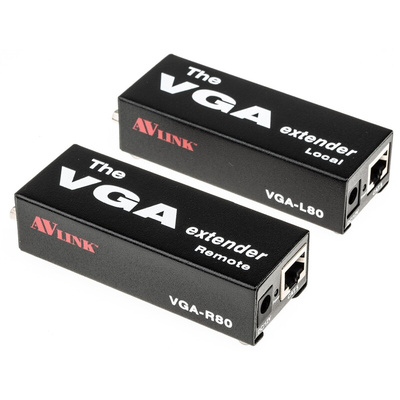 NewLink VGA over CATx Extender Pair 80m, 2048 x 1536 Maximum Resolution