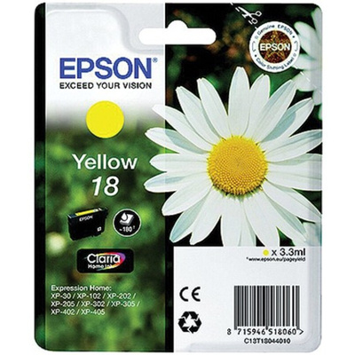 Epson 18 Yellow Ink Cartridge