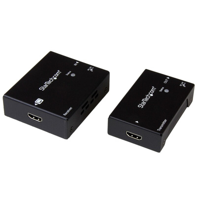 StarTech.com HDMI over HDBaseT Extender Pair 35m, 4096 x 2160 Maximum Resolution