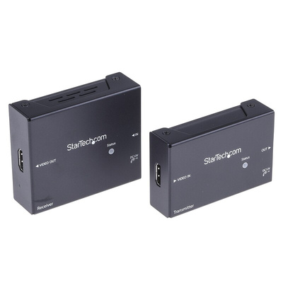 StarTech.com HDMI over HDBaseT Extender Pair 35m, 4096 x 2160 Maximum Resolution