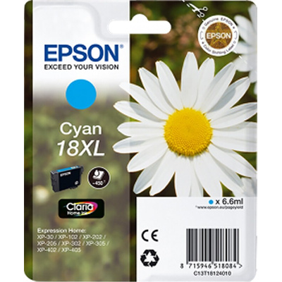 Epson 18XL Cyan Ink Cartridge