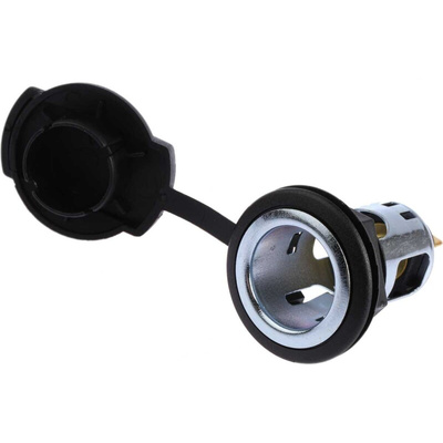 RS PRO Panel Mount, 15A Cigarette Lighter Socket