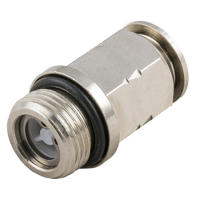 RS PRO 57065 Check Valve, Push In 4 mm Tube Inlet, 2 → 8bar