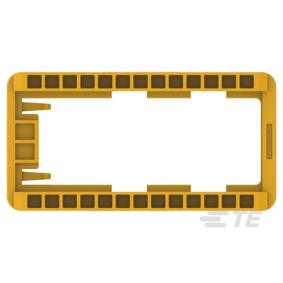 TE Connectivity, AMPSEAL 16 Mounting Clip for use with AMPSEAL 16 Series connector