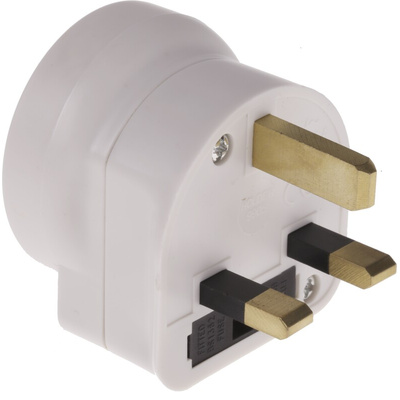 RS PRO Europe to UK Travel Adapter, Rated At 13A