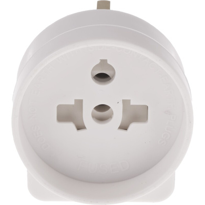 RS PRO Europe to UK Travel Adapter, Rated At 13A