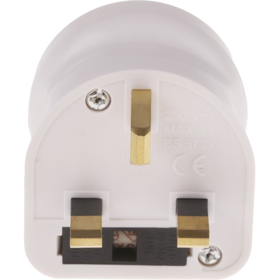RS PRO Europe to UK Travel Adapter, Rated At 13A
