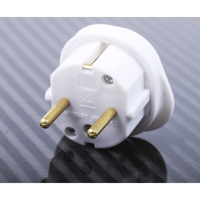 RS PRO UK to Europe Travel Adapter, Rated At 7.5A
