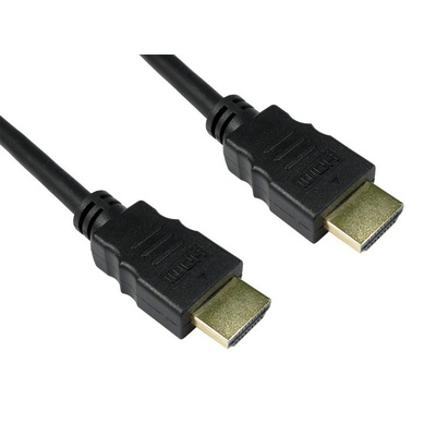 RS PRO 4K - HDMI to HDMI Cable, Male to Male- 5m