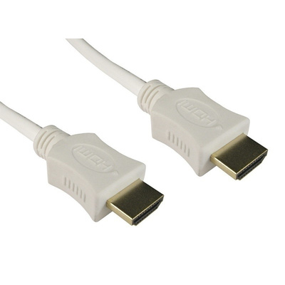 RS PRO 4K - HDMI to HDMI Cable, Male to Male- 5m