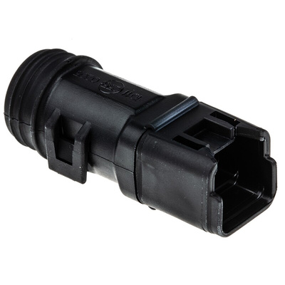 Deutsch DT 2-way Automotive Connector Backshell Backshell, 1011-255-0205