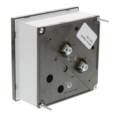 HOBUT D96SD Analogue Panel Ammeter 5A AC, 92mm x 92mm Moving Iron