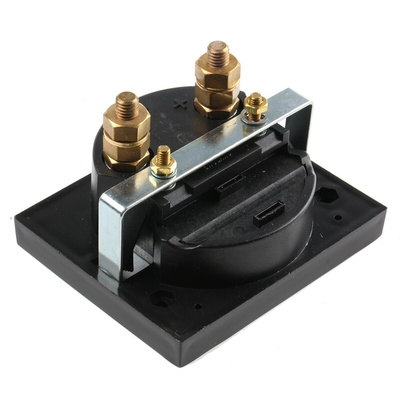 HOBUT R68M Analogue Panel Ammeter 30A DC, 63.5mm x 62.5mm, ±8 % Moving Magnet