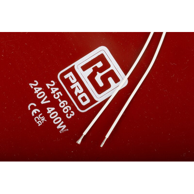 RS PRO Silicone Heater Mat, 400 W, 200 x 300mm, 240 V ac