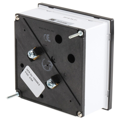 HOBUT D96SD Analogue Panel Ammeter 0/5A Direct Connected AC, 92mm x 92mm Moving Iron