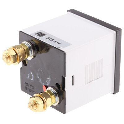 HOBUT D48MC Analogue Panel Ammeter 0/30A For Shunt 75mV DC, 48mm x 48mm Moving Coil