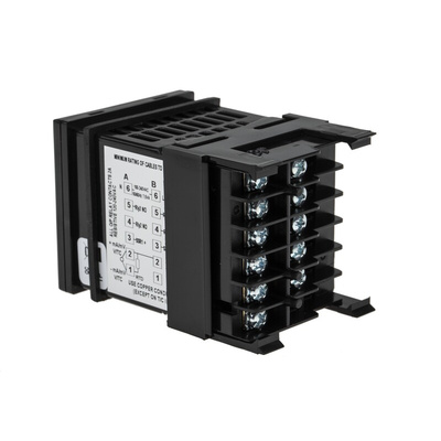 RS PRO Panel Mount PID Temperature Controller, 48 x 48mm, 3 Output Relay, SSR, 110 → 240 V ac Supply Voltage