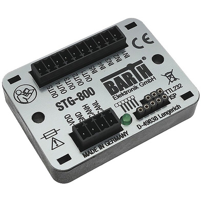 BARTH lococube mini-PLC Series PLC I/O Module for Use with STG-800, 7 → 32 V dc Supply, Digital, PWM, Solid