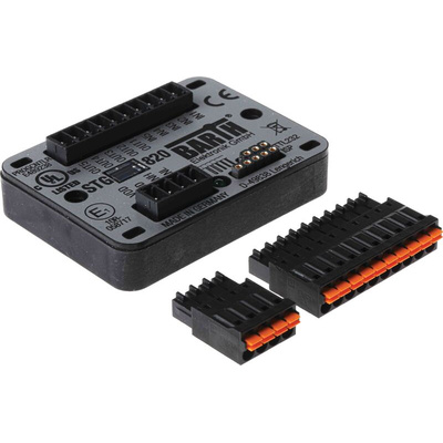 BARTH lococube mini-PLC Series PLC I/O Module for Use with STG-820, 7 → 32 V dc Supply, Analogue, Digital, Solid