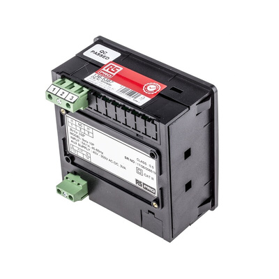 RS PRO Digital Ammeter AC, 92mm x 92mm, ±0.5% + 1 Digit