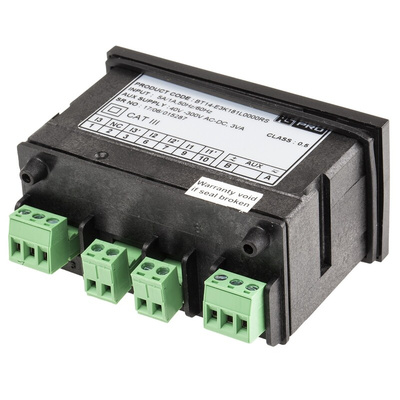 RS PRO Digital Ammeter AC, 43.5mm x 92mm, ±0.5% + 1 Digit