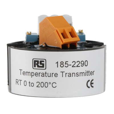 RS PRO Temperature Transmitter PT100 Input, 12 → 36 V dc