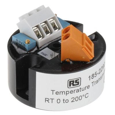 RS PRO Temperature Transmitter PT100 Input, 12 → 36 V dc