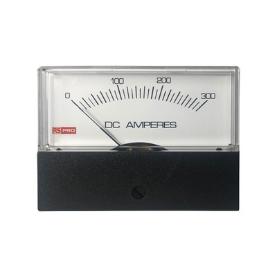 RS PRO Analogue Panel Ammeter DC, 76mm x 74mm, ±1.5 % Moving Coil