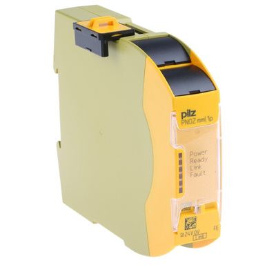 Pilz PNOZ mml1p Safety Controller, 32 Safety Inputs, 32 Safety Outputs, 24 V dc