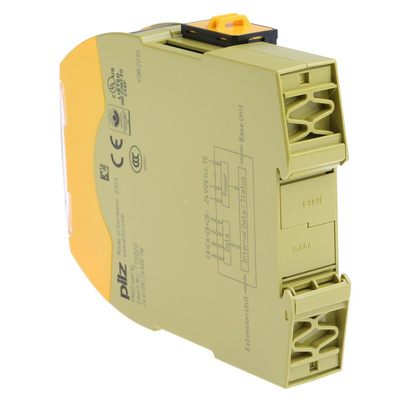 Pilz PNOZ mml1p Safety Controller, 32 Safety Inputs, 32 Safety Outputs, 24 V dc