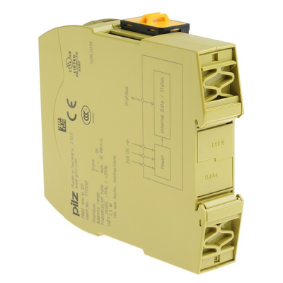 Pilz PNOZ mmc3p Safety Controller, 24 Safety Inputs, 24 Safety Outputs, 24 V dc