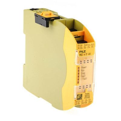 Pilz PNOZ m EF Safety Controller, 4 Safety Inputs, 24 V dc