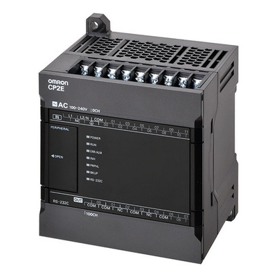 Omron CP2E Series PLC CPU for Use with CP2E Series, Relay Output, 12-Input, Digital Input