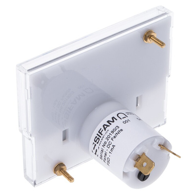 Sifam Tinsley Analogue Panel Ammeter 1mA DC, 32.3mm x 73.7mm, ±1.5 % Moving Coil