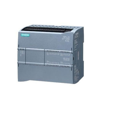 Siemens SIPLUS S7-1200 CPU 1214C Series PLC CPU for Use with SIPLUS S7-1200, Transistor Output, 16-Input, Analog Input