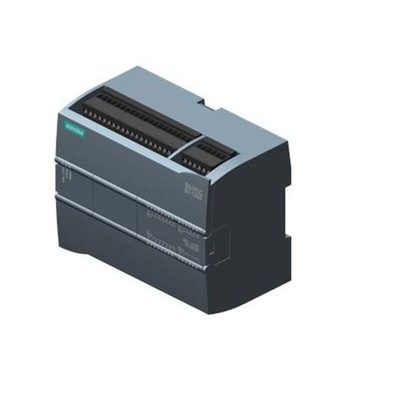 Siemens SIPLUS S7-1200 CPU 1215C Series PLC CPU for Use with SIPLUS S7-1200, Transistor Output, 16-Input, Analog Input