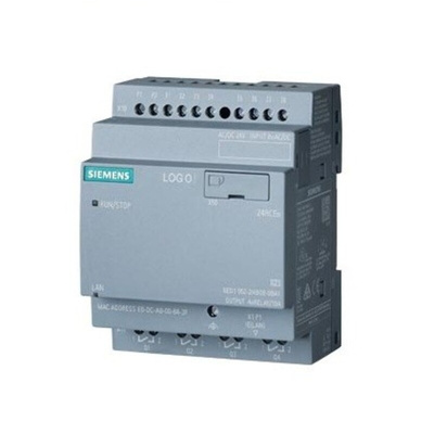 Siemens SIPLUS LOGO Series Logic Module, Relay Output, 8-Input, Digital Input