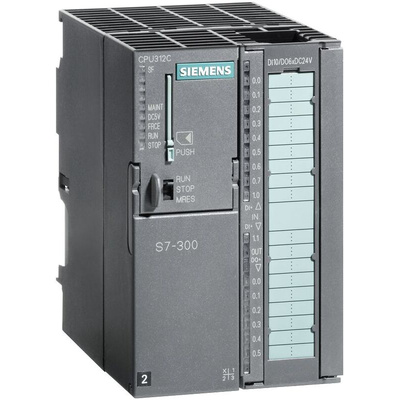Siemens S7-300 Series PLC CPU for Use with ACS 400, Digital Output, 10-Input, Digital Input