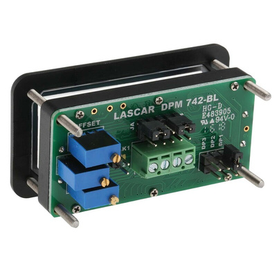 Lascar Digital Ammeter DC, 32mm x 62mm, ±0.1 %