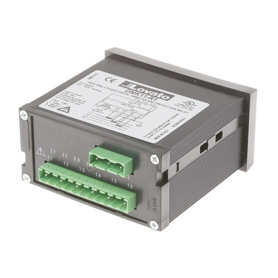 Lovato Digital Ammeter AC, 45mm x 91mm, ±0.5 %