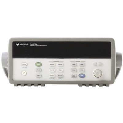 Keysight Technologies 34970A 20-Port GPIB, RS232 Data Acquisition, 3Msps With RS Calibration