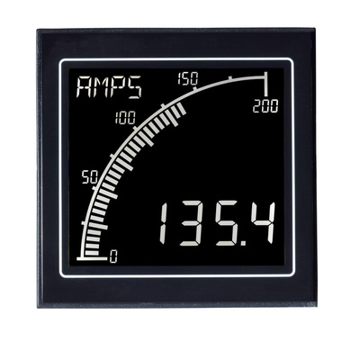 Trumeter APM-AMP Digital Ammeter AC, DC, 68mm x 68mm, 1 %