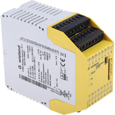 Wieland samos PRO SP-COP Series Safety Controller, 20 Safety Inputs, 4 Safety Outputs, 16.8 → 30 V dc