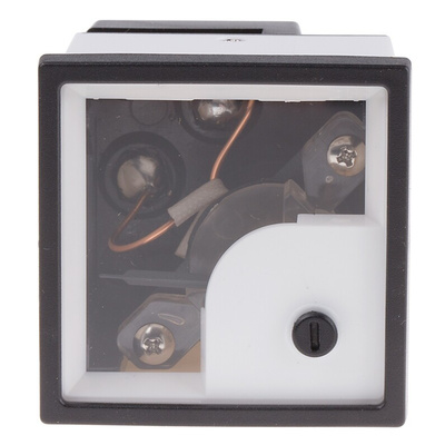 RS PRO Analogue Panel Ammeter 5A AC, 46mm x 46mm, ±1.5 % Moving Iron