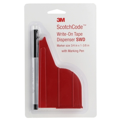 3M Adhesive Cable Marking Kit ScotchCode™, 2.3 → 7.9mm, 250 Markers