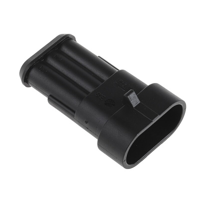 TE Connectivity, AMP Superseal 1.5 Automotive Connector Plug 3 Way